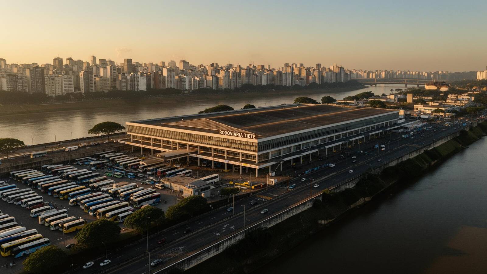 Entrada da unidade Bandeira Park perto da Rodoviária do Tietê, em Santana